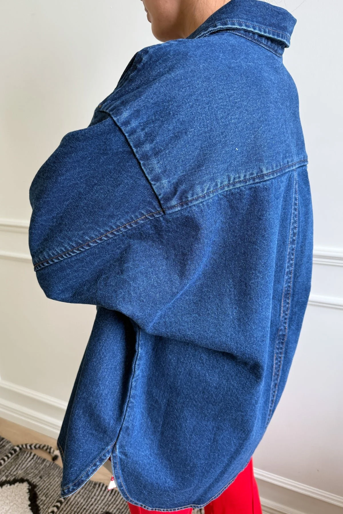 4 Le Bon Shoppe Owen Shirt in DARK DENIM.jpg