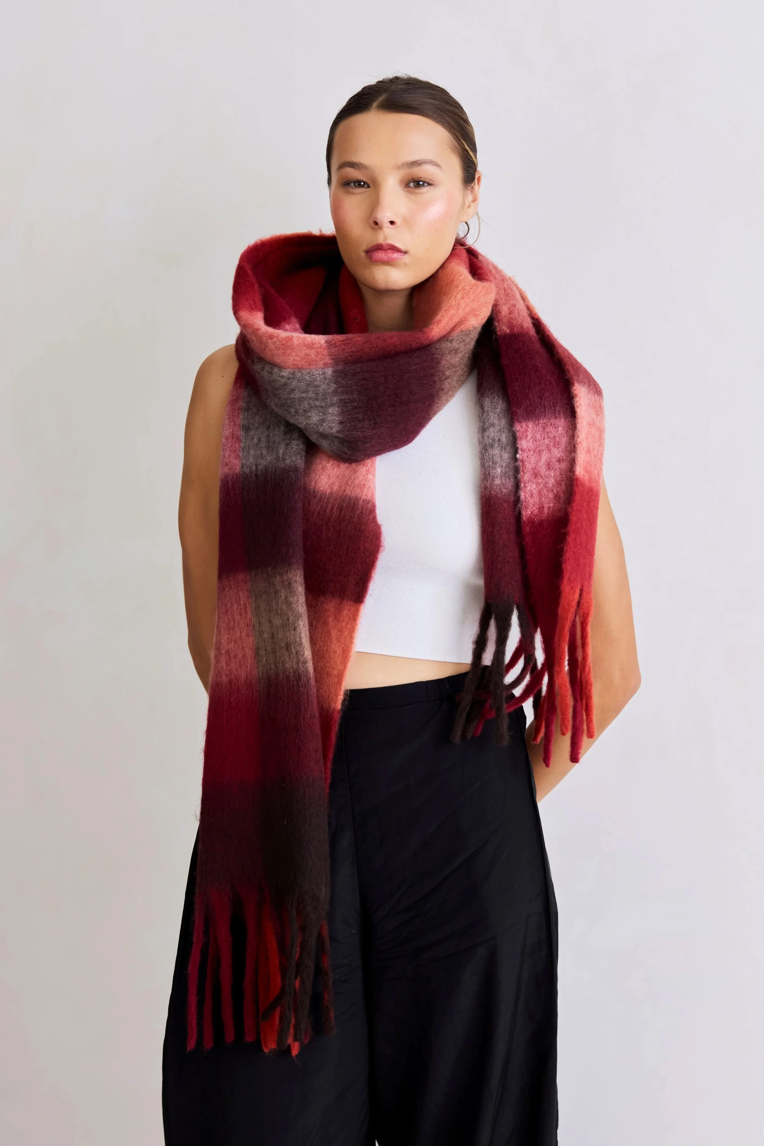 arctic-fox-recycled-reykjavik-scarf-burgundy-red-check-autumn-winter-25.jpg