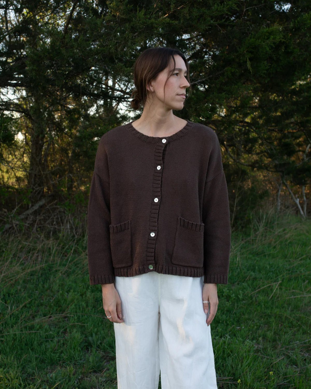 Louisa Cardigan in Chocolate 3.jpg