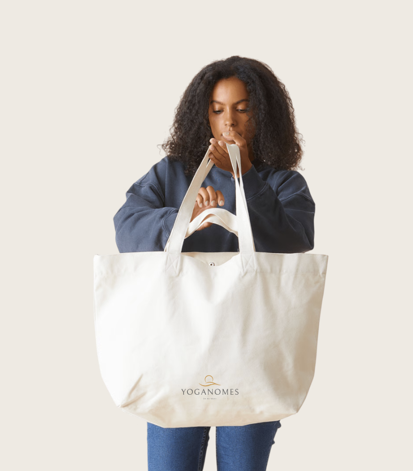 Yoganomes tote bag