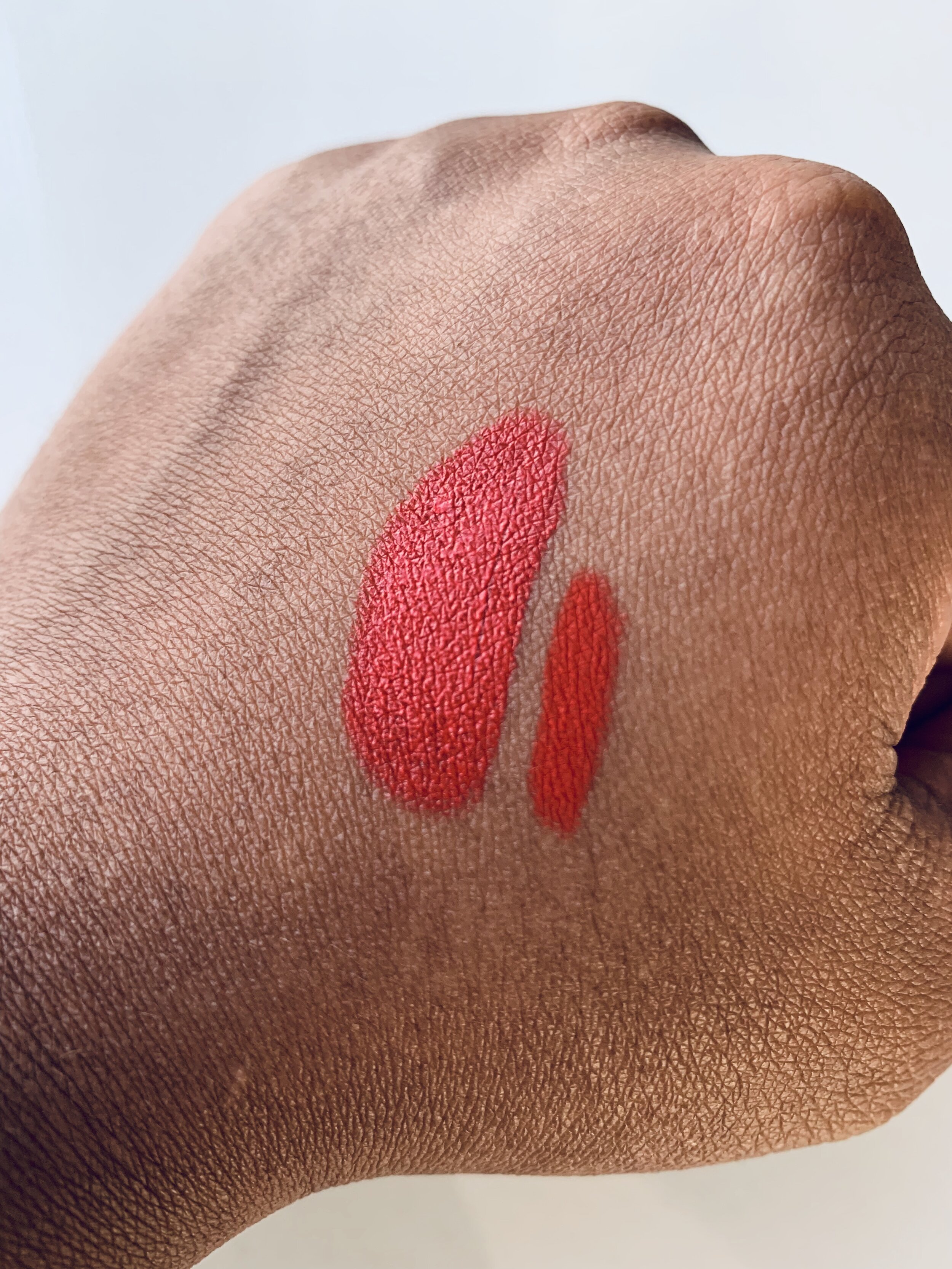 KKW Beauty Classic Red Lipstick Review On Skin Tones