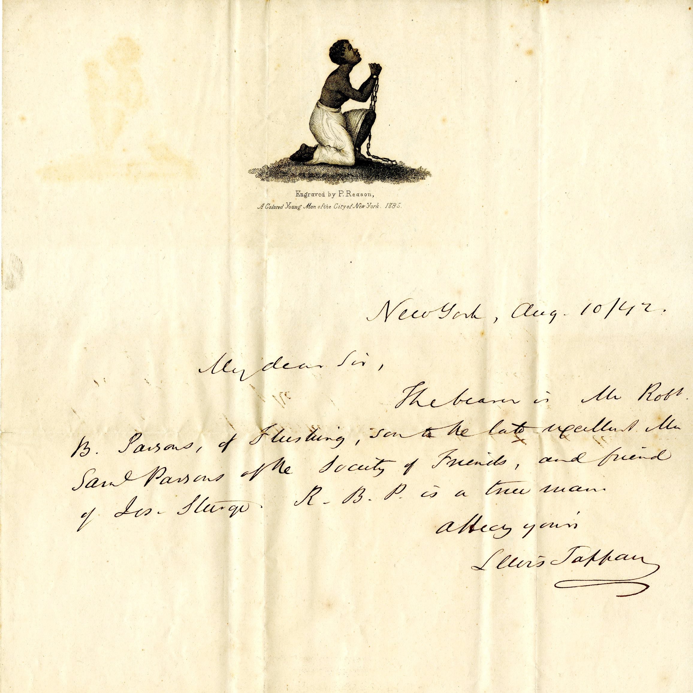 Tappan Letter 1842 Front copy.jpg