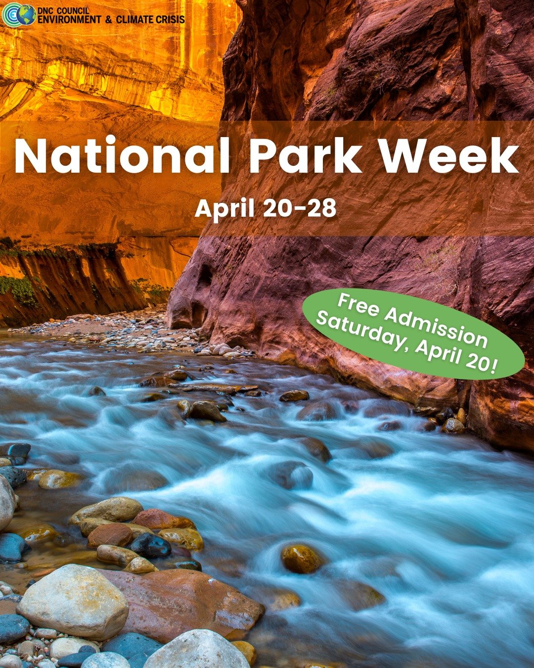 Enjoy our beautiful, protected outdoor spaces for #NationalParkWeek!

All parks are free admission on the first day, April 20. Find a park near you and spend time outside this week: visit nps.gov/FindAPark
.
.
.
.
#Zion #NationalParks #NationalParkWe