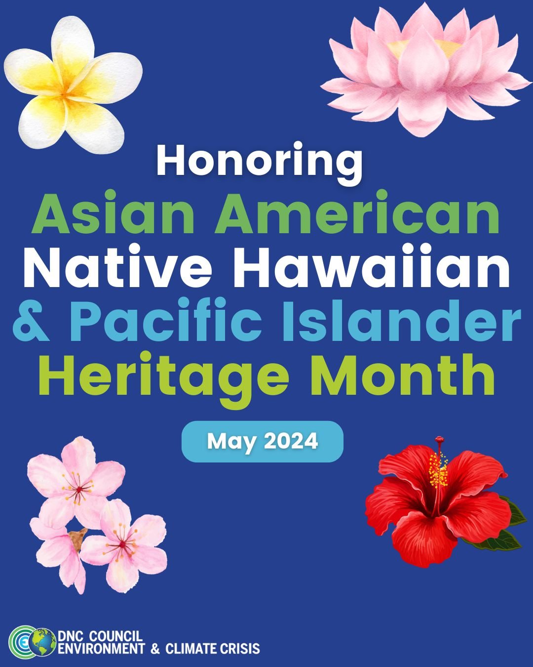 🌏 Celebrating Asian American, Native Hawaiian, and Pacific Islander Heritage Month!

We honor #AANHPI communities' crucial contributions to people and planet: from stewardship of ancestral and current land and water to environmental advocacy, and mo