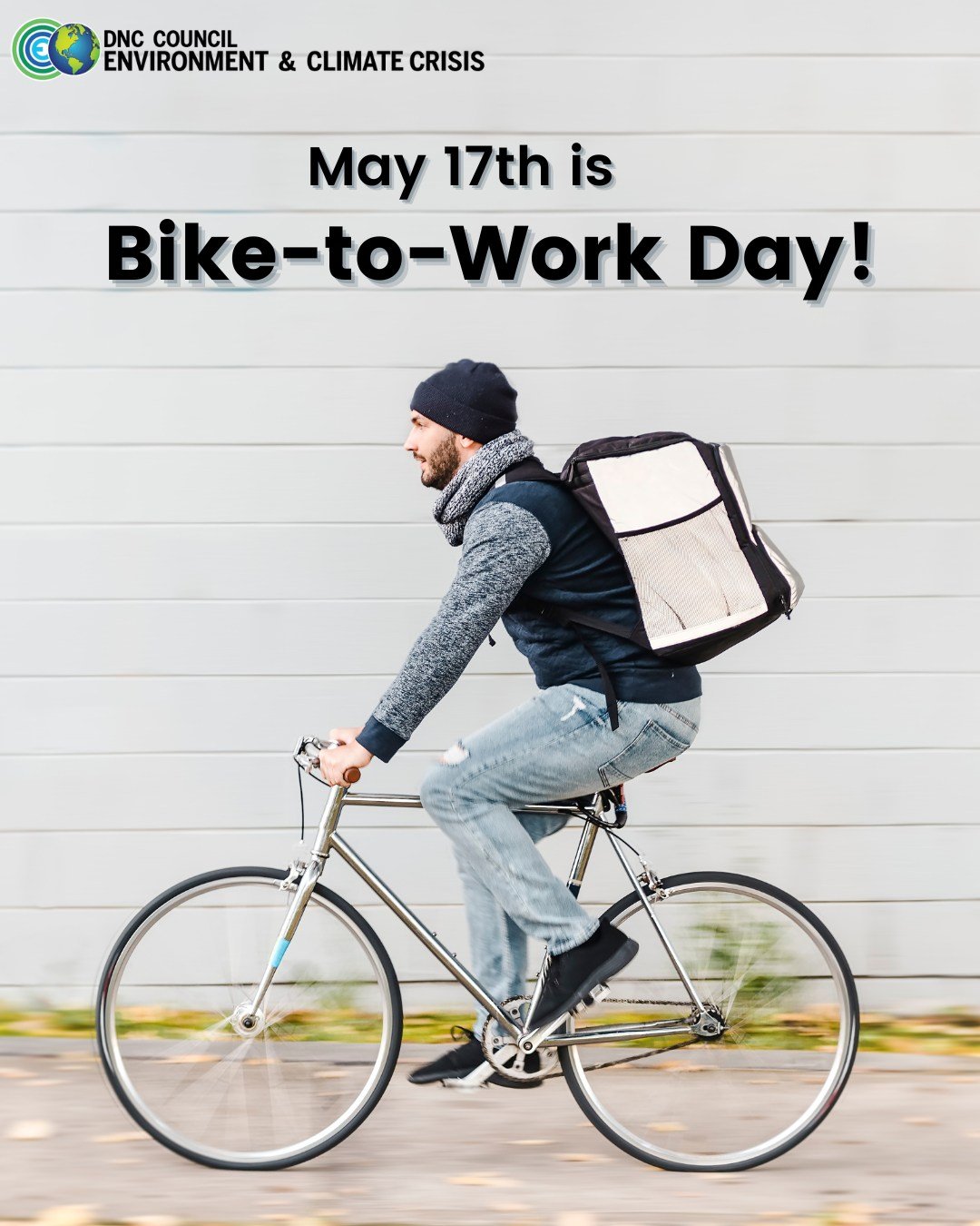 🚲 Celebrate Bike-to-work day with us!

40% of trips in the U.S. are less than two miles. Biking is a feasible and fun way to get around for those who are able. More from the American @bikeleague: https://bikeleague.org/ridesmart/commuting/
.
.
.
#Bi