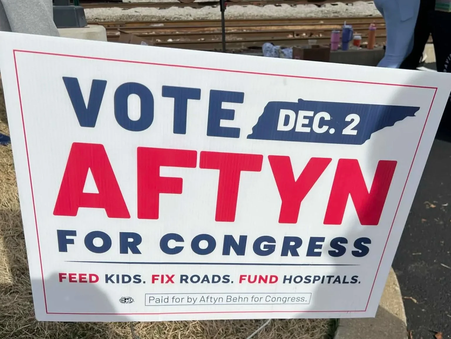 Chair in Tennessee to Get Out the Vote