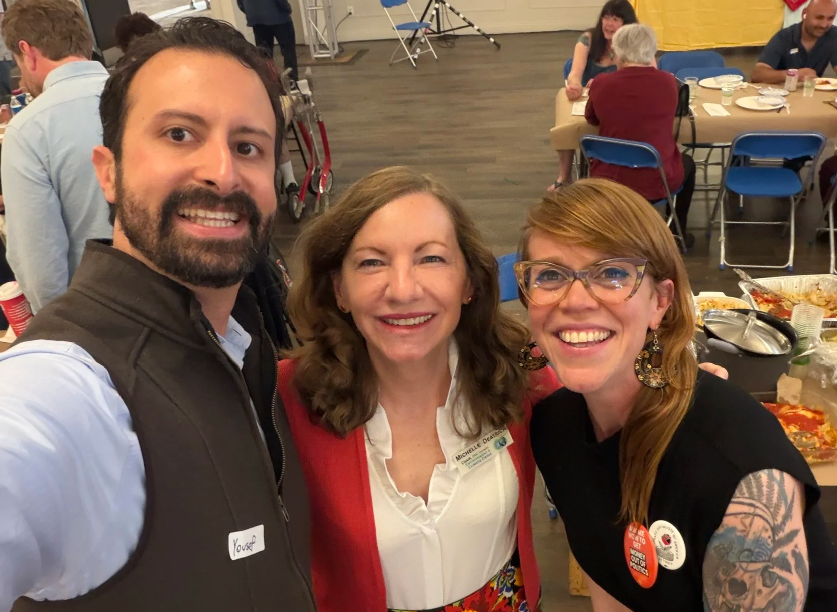 The Buck Dinner: Chair Deatrick Connects with Michigan Progressives