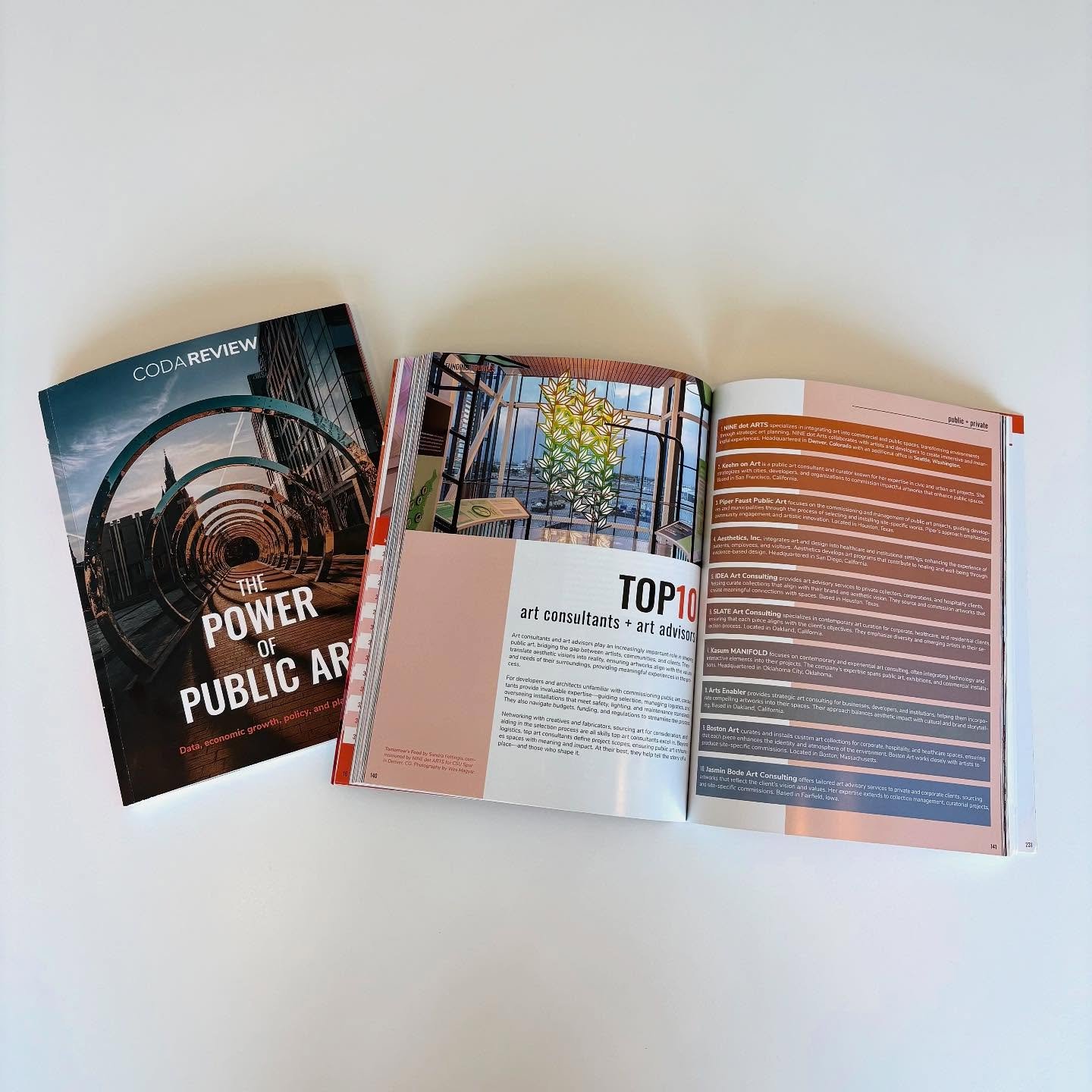 We are thrilled to be named a top 10 Art Consulting Firm in this year&rsquo;s CodaReview!!✨ 

Thank you @codaworx for the honor! We are endlessly thankful to our artists, clients, and partners who allow us to do what we love!