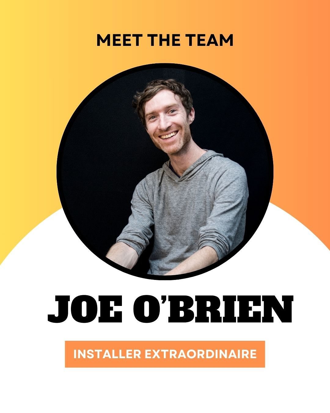 This week we&rsquo;ll be kicking off our MEET THE TEAM series with none other than 🔧✨&nbsp;Joseph O&rsquo;Brien our fabulous Installation Manager who has been with us since 2005 and still hanging strong&hellip; literally.
&nbsp;
Joe has been a Bosto