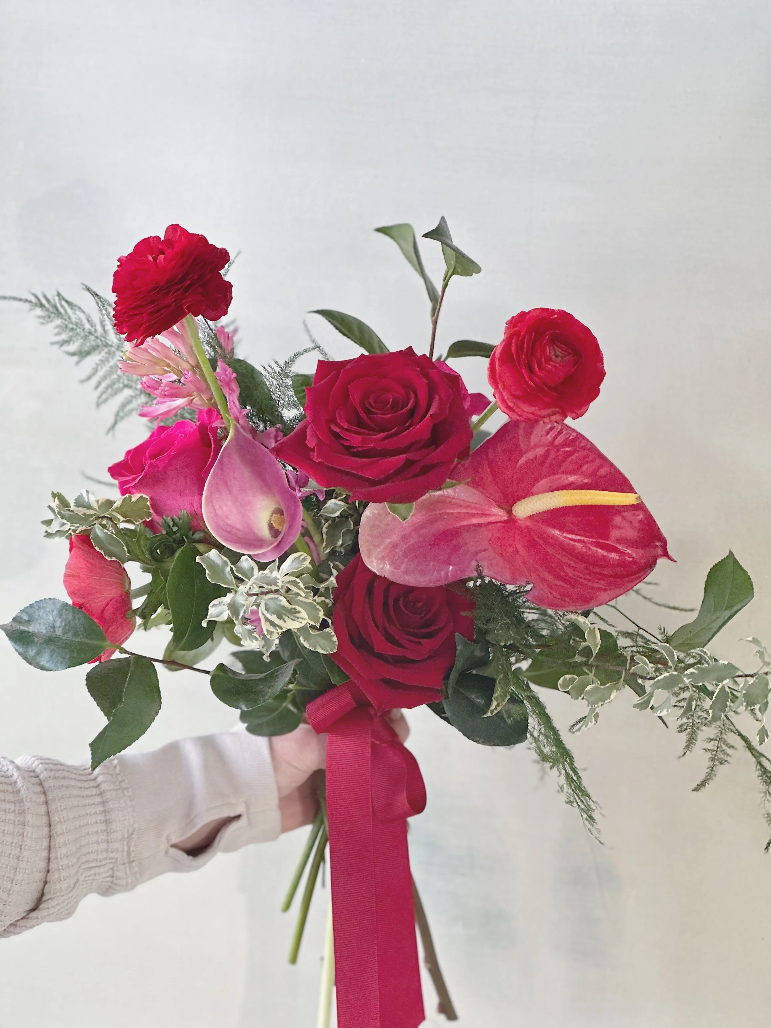 Valentine's Day Handtie Bouquets
