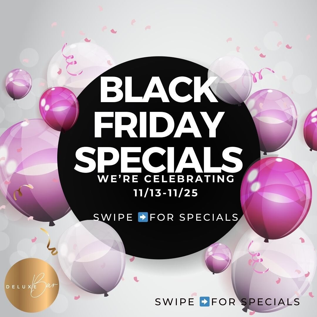 ❌ BLACK FRIDAY SPECIALS ANNOUNCED ❌ Swipe ➡️ for all specials honored 11/13-11/25 at all locations
📍Norwell 📍Duxbury 📍Boston
#botox #fillers #juvederm #bostonbotox #bostonfillers #cheeks #instagood #antiaging #wrinkletreatment #medspa #womenempowe