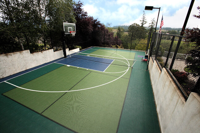 Lake Oswego Sports Court, Yard & Pool