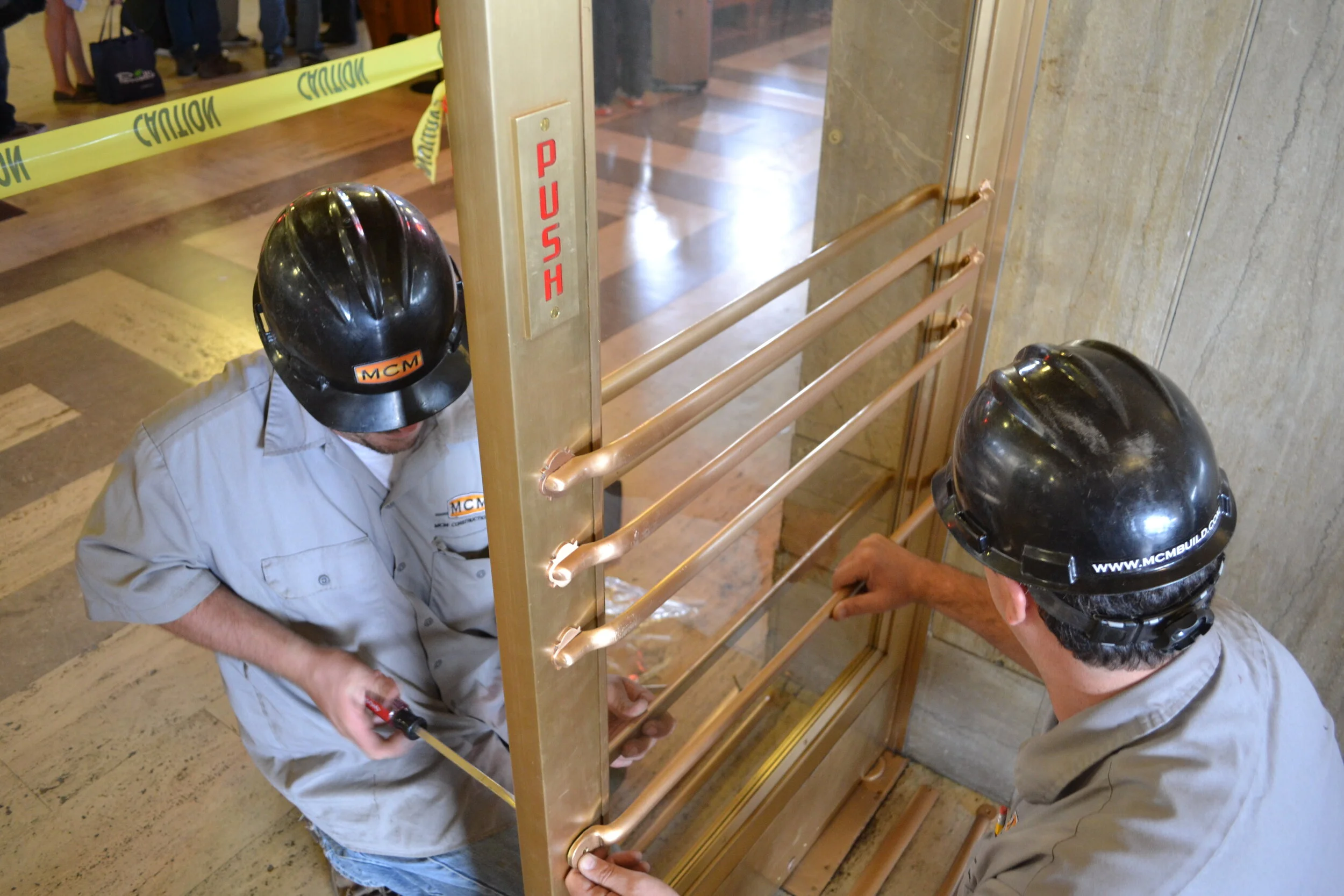 Union Station Bronze Door Restoration