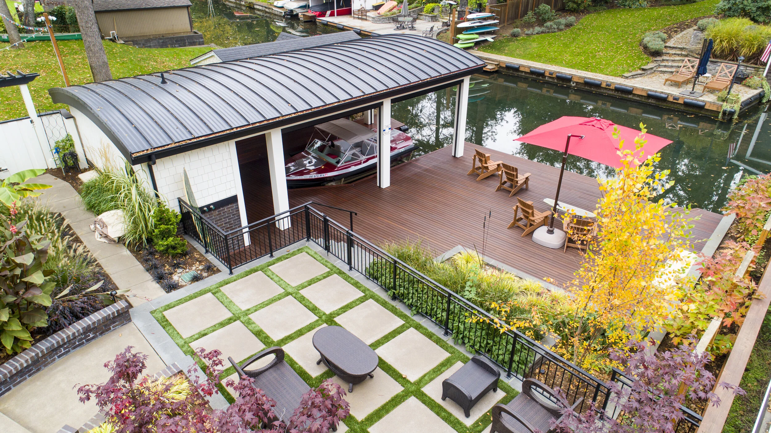 Boathouse Dock on the Canal