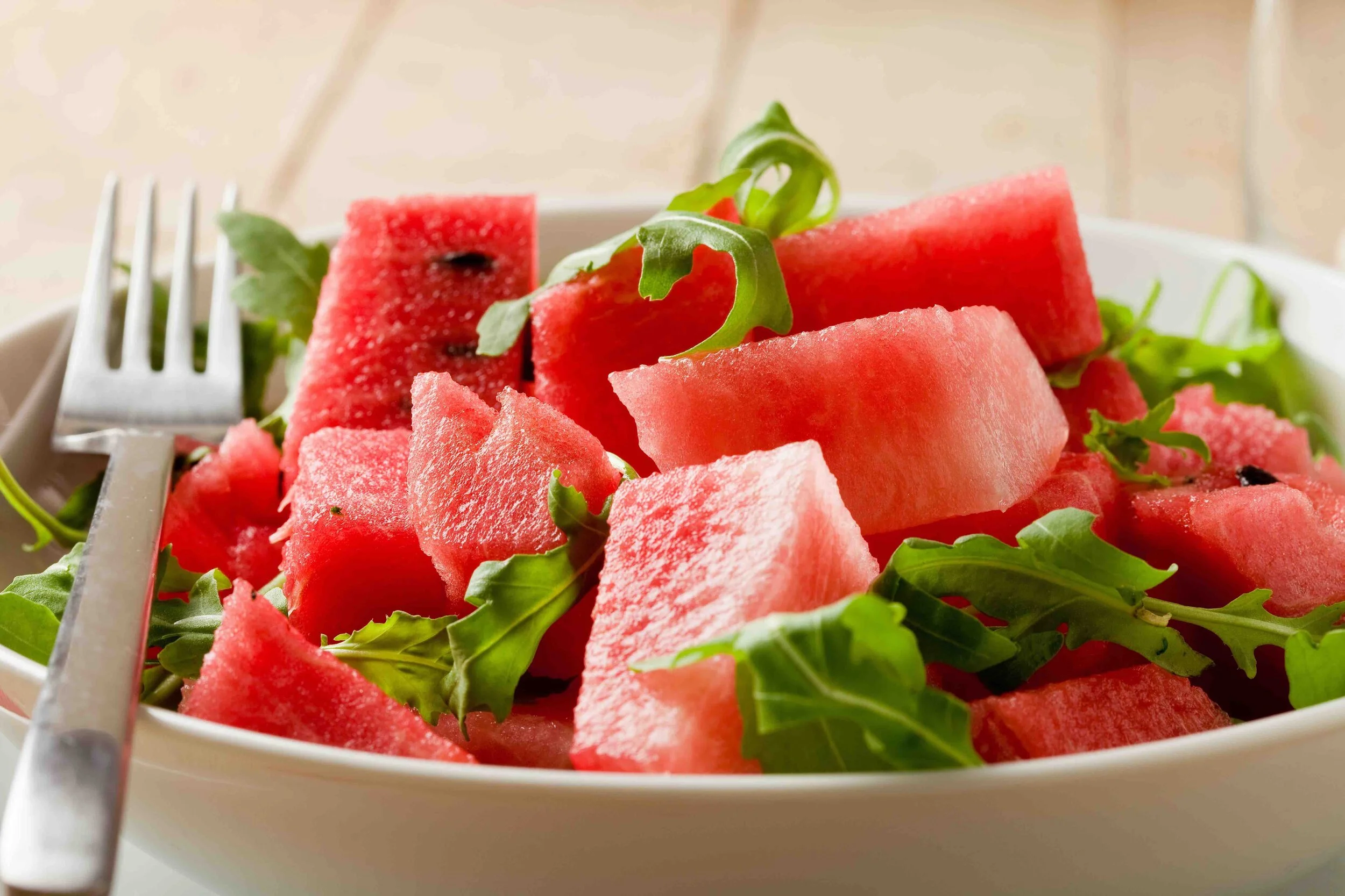Watermelon & Arugula Salad