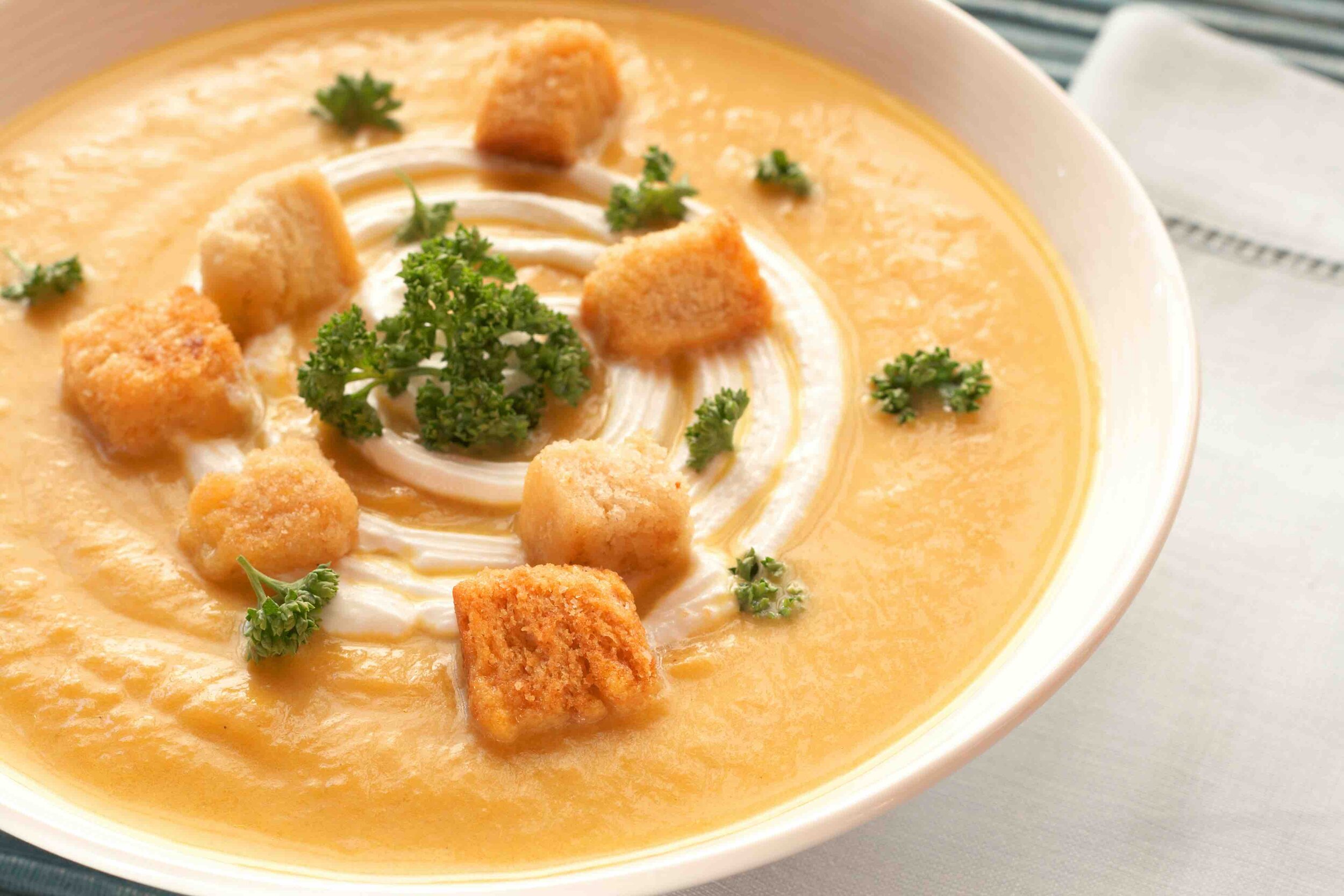 Apple and Butternut Squash Soup