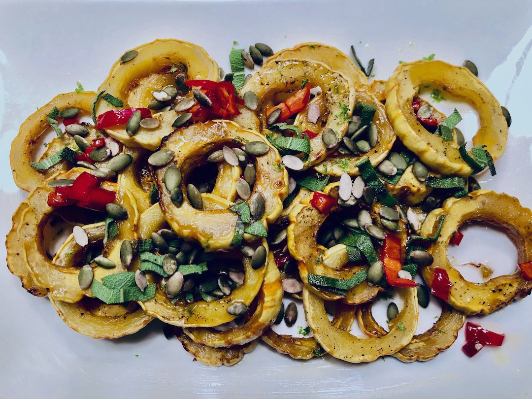 Roasted Delicata Squash