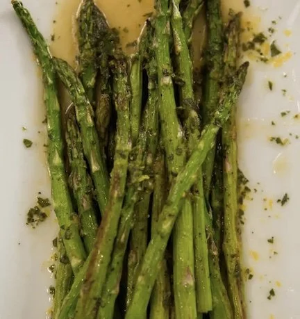 Asparagus with Cardamom and Tangerine