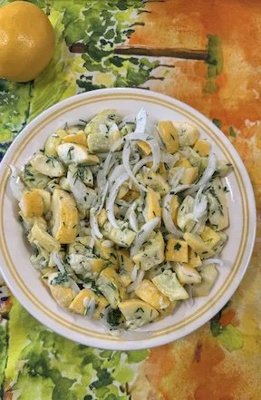 Smashed-Squash Salad