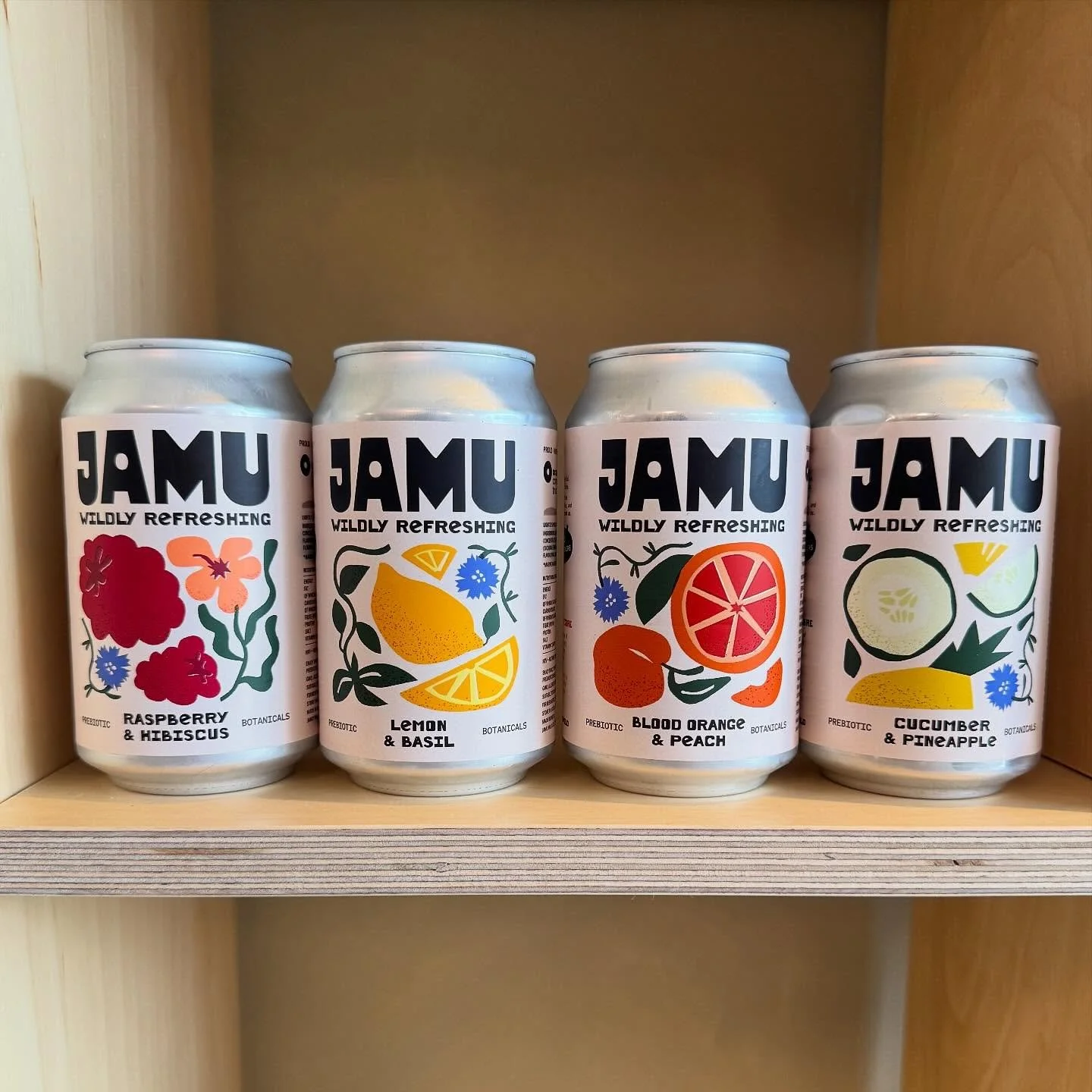 *NEW* cold drinks have landed at orchard lane. 

@jamuwild premium sodas are a low calorie, high fibre, fully natural drink crafted with real fruit &amp; botanicals here in the UK. 

Not only do they taste great, but 1% of sales goes towards protecti