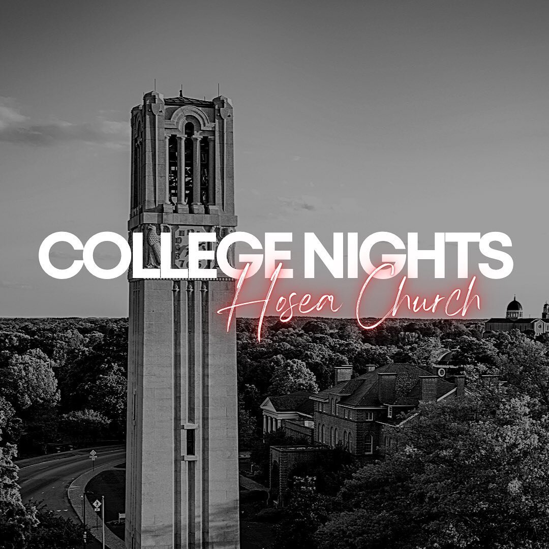 College Nights are back! 

This Friday 7-9pm in Talley Room 4280.

Come join us for pizza, worship, teaching, and prayer!