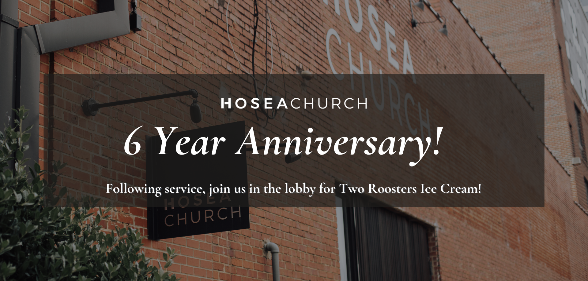 Six Year Anniversary Sunday