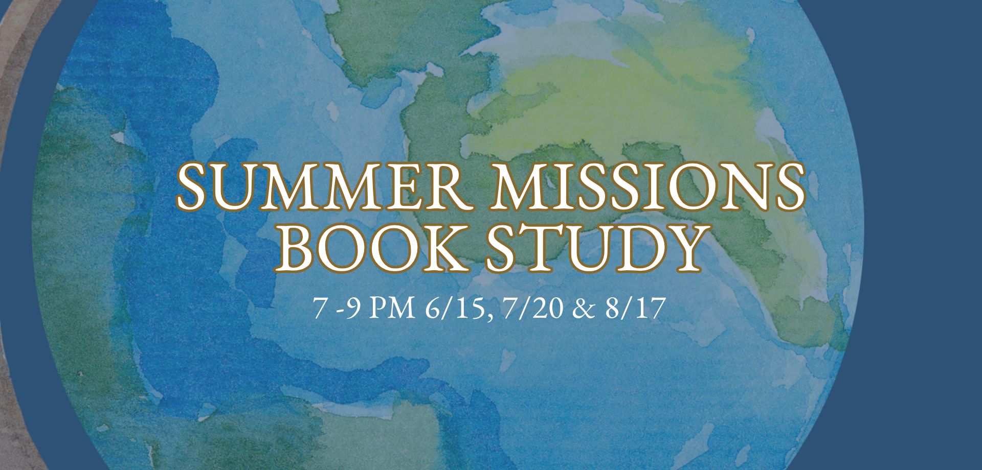 Summer Missions Book Study