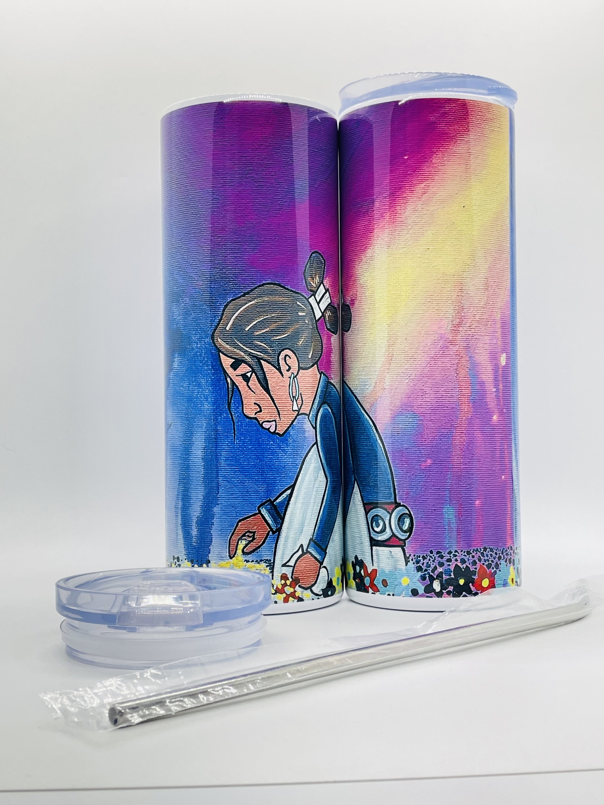 20 oz Tumbler - Corn Pollen Girl