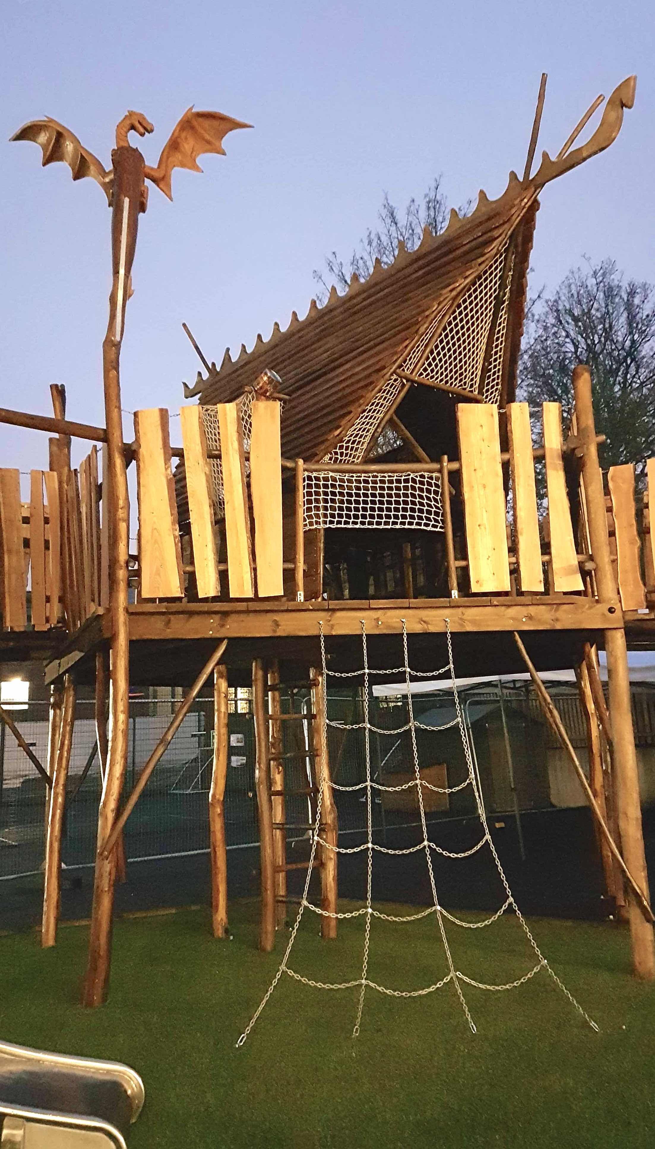 Playground design, adventure playground
