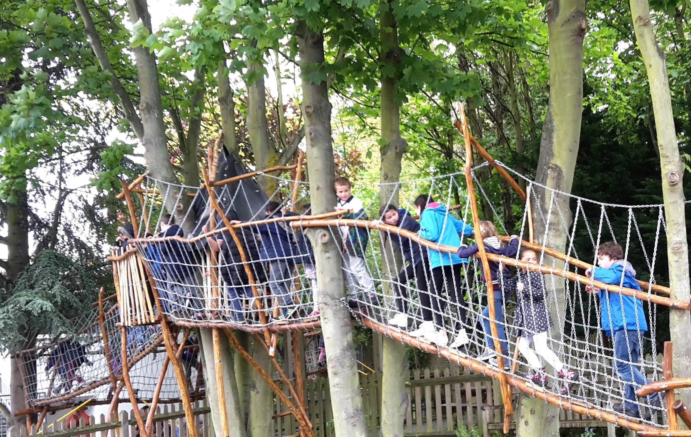 Playground design, adventure playground