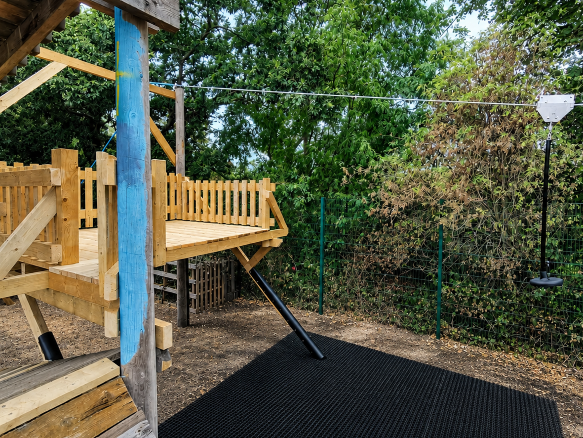 adventure playground zipline