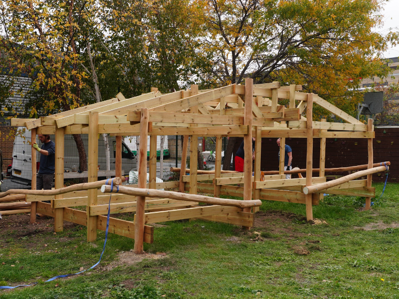 corporate volunteering, corporate volunteering days, corporate volunteering opportunities, corporate volunteering London, Playground design