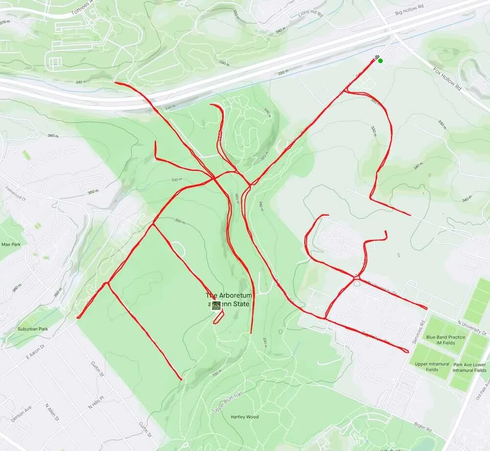 [Strava activity link]