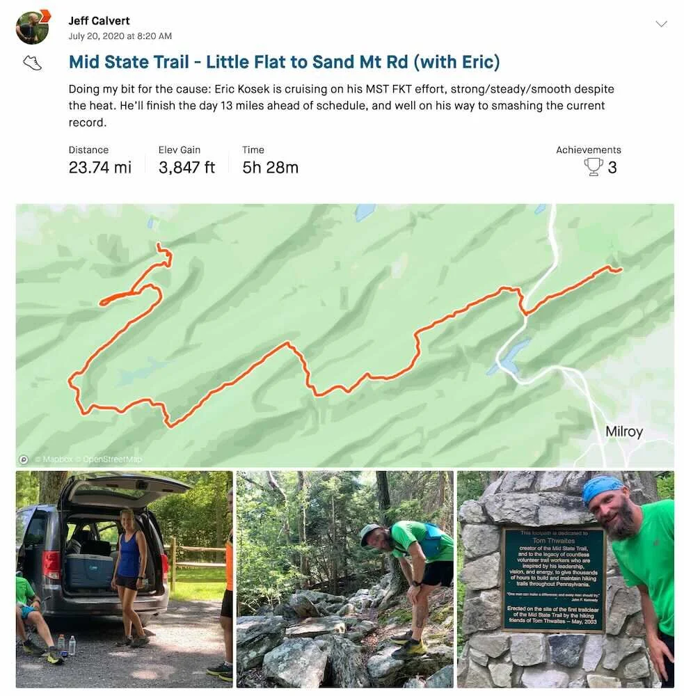 [Strava activity link]