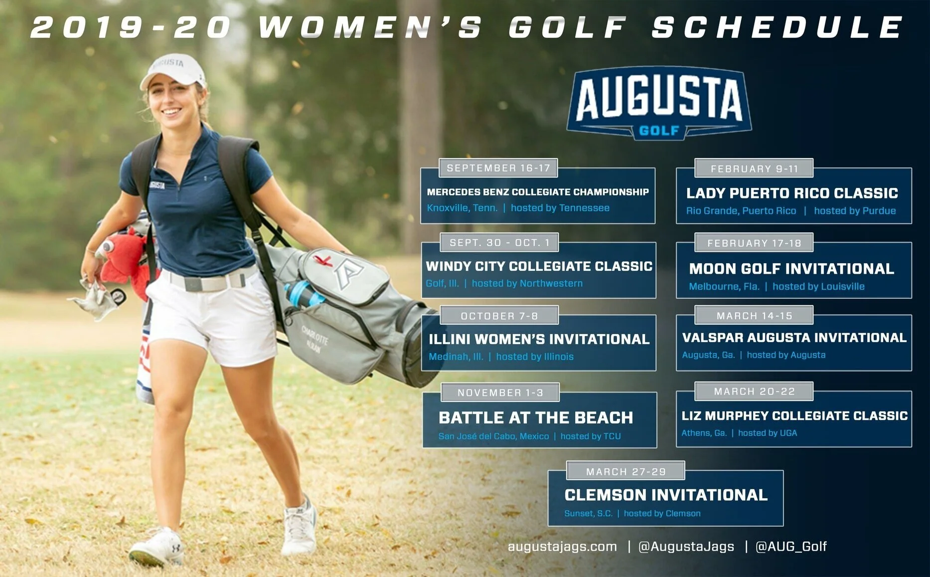 Jaguars Reveal 2019-20 Women’s Golf Schedule