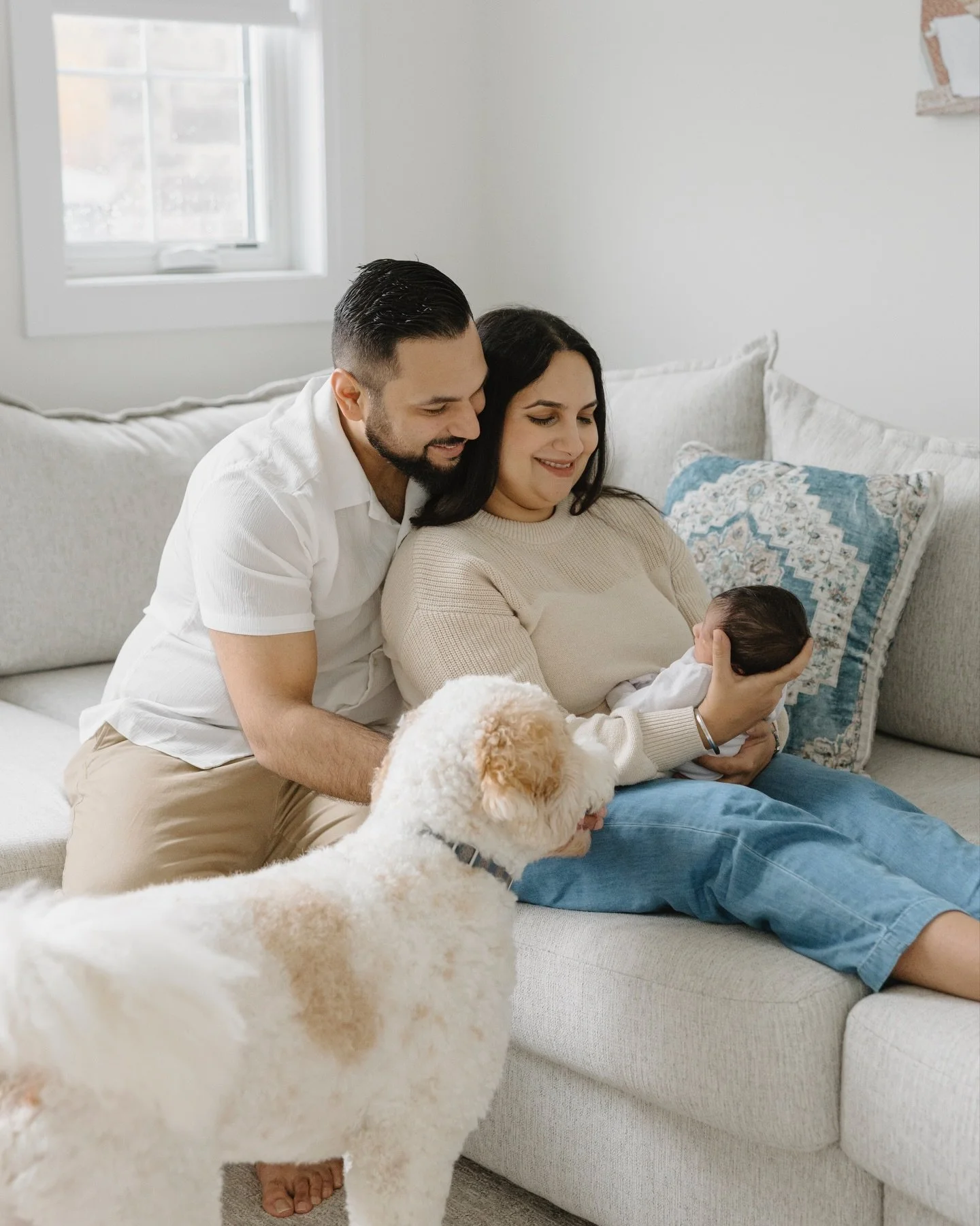 Future best friends loading! 🐶💕

This in-home newborn session was extra special thanks to the sweetest pup, who adored his new baby sister, licking her tiny toes and never leaving her side.

Now booking in-home newborn sessions &mdash; if you want 