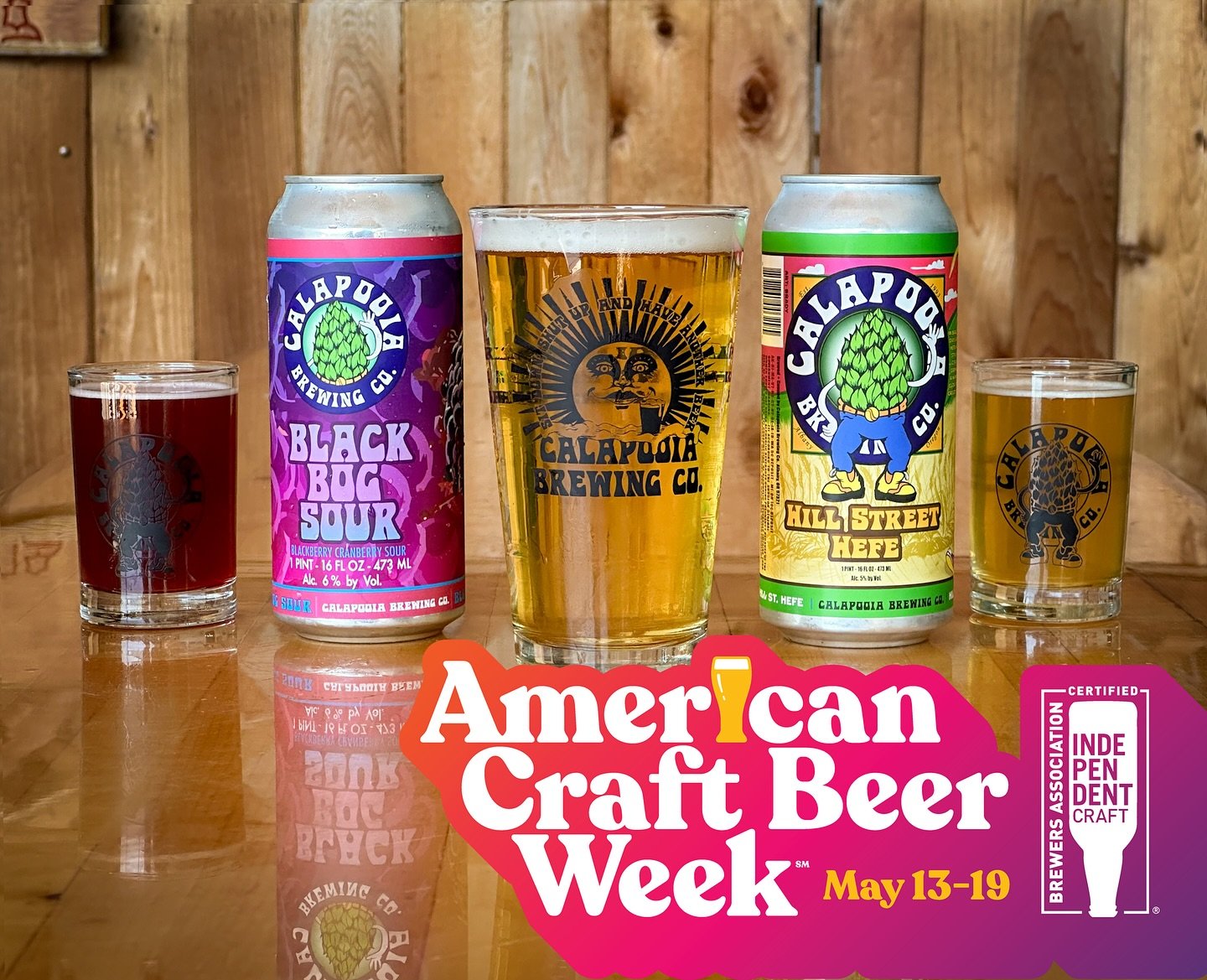 It&rsquo;s American craft beer week! Come in and try our newly released seasonal beers. Black Bog Sour, Kayakers Kolsch and Hill St. Hefe are all bound to quench your thirst on these upcoming warm days. Get out there this week and show some extra lov