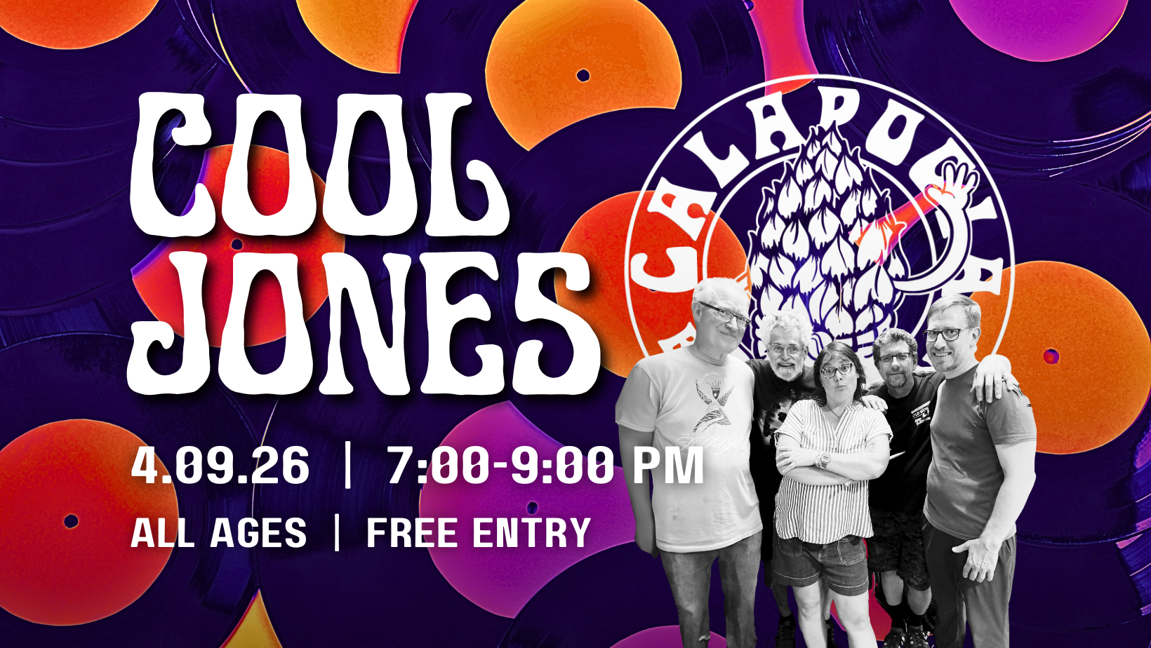 Live Music: Cool Jones