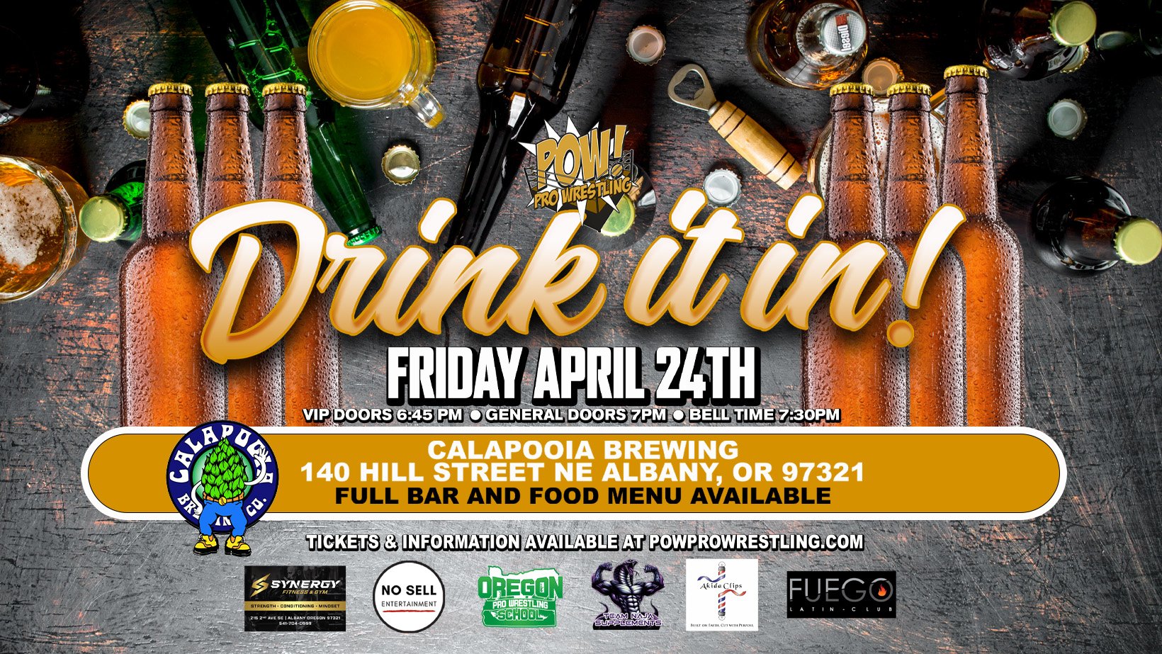 POW! Pro-Wrestling Show: "Drink It In!"