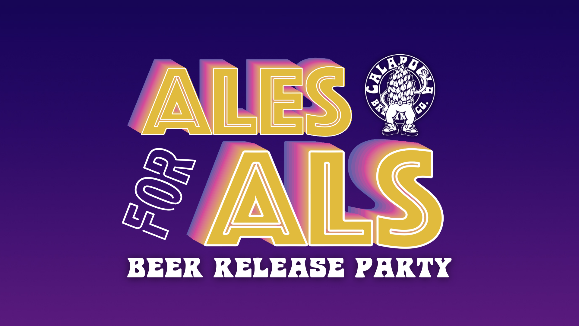 Ales for ALS Beer Release Party