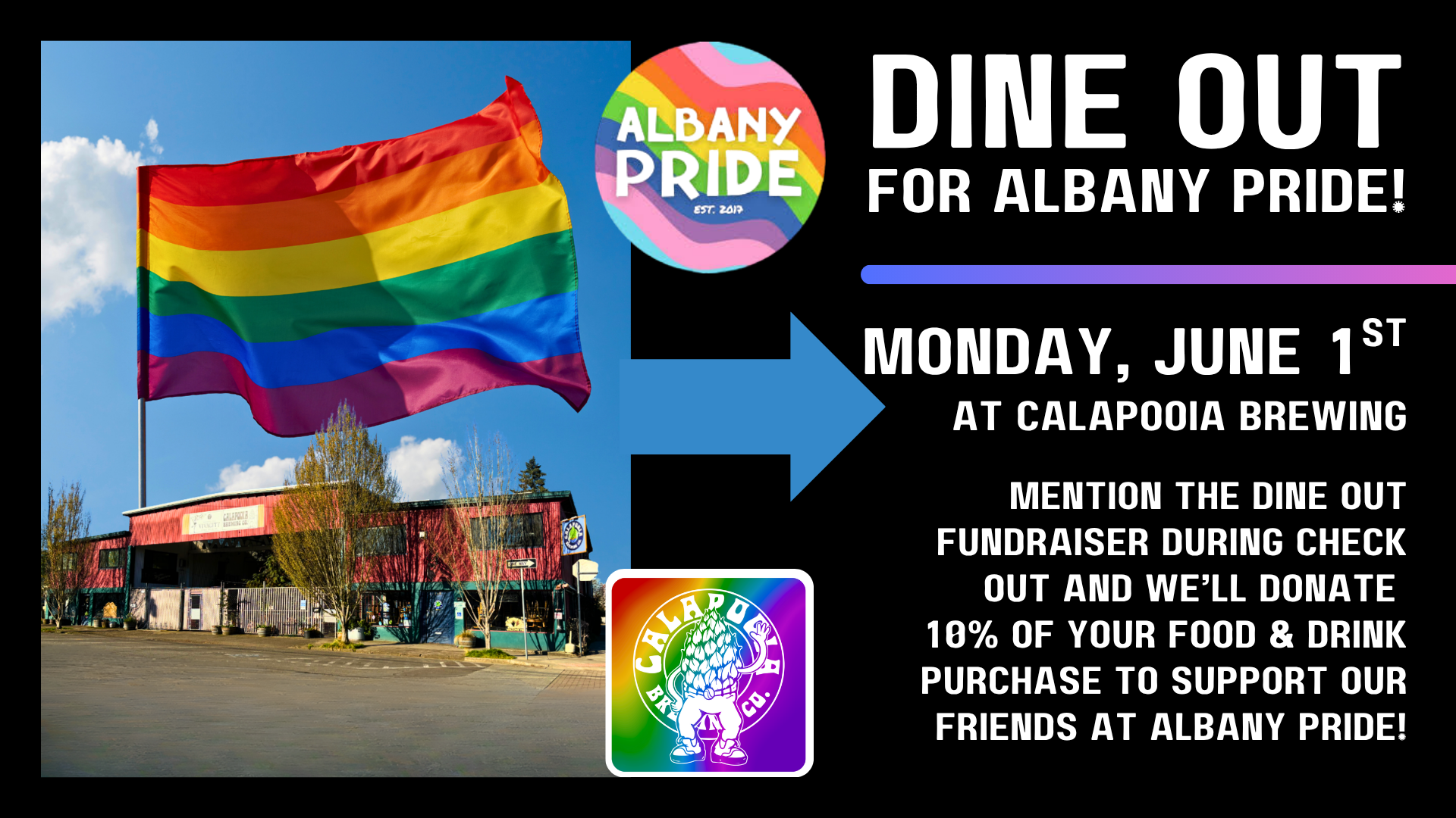 Dine Out for Albany Pride