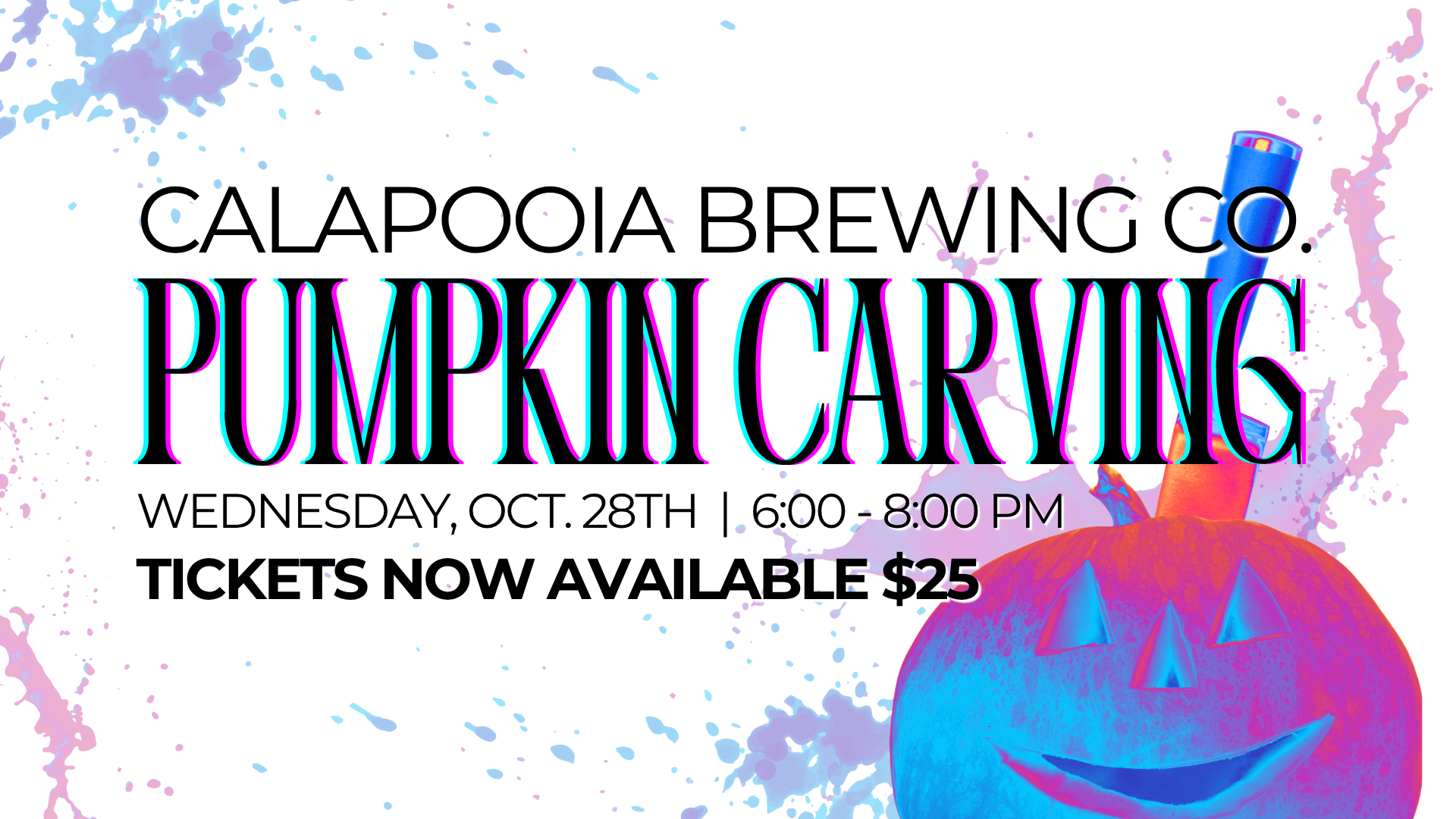 Pumpkin Carving Party at Calapooia Brewing