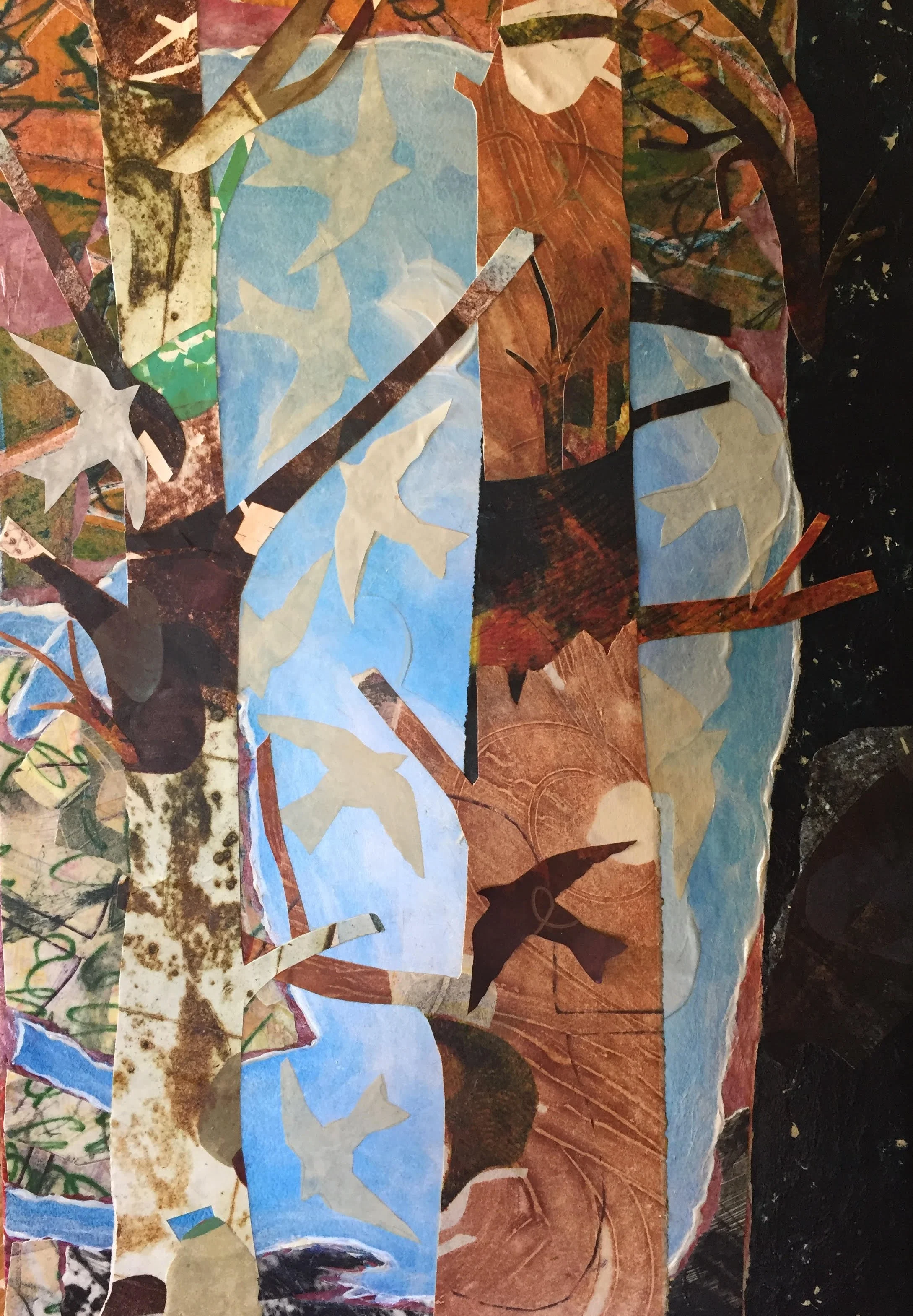 Fall Swallows the Wood