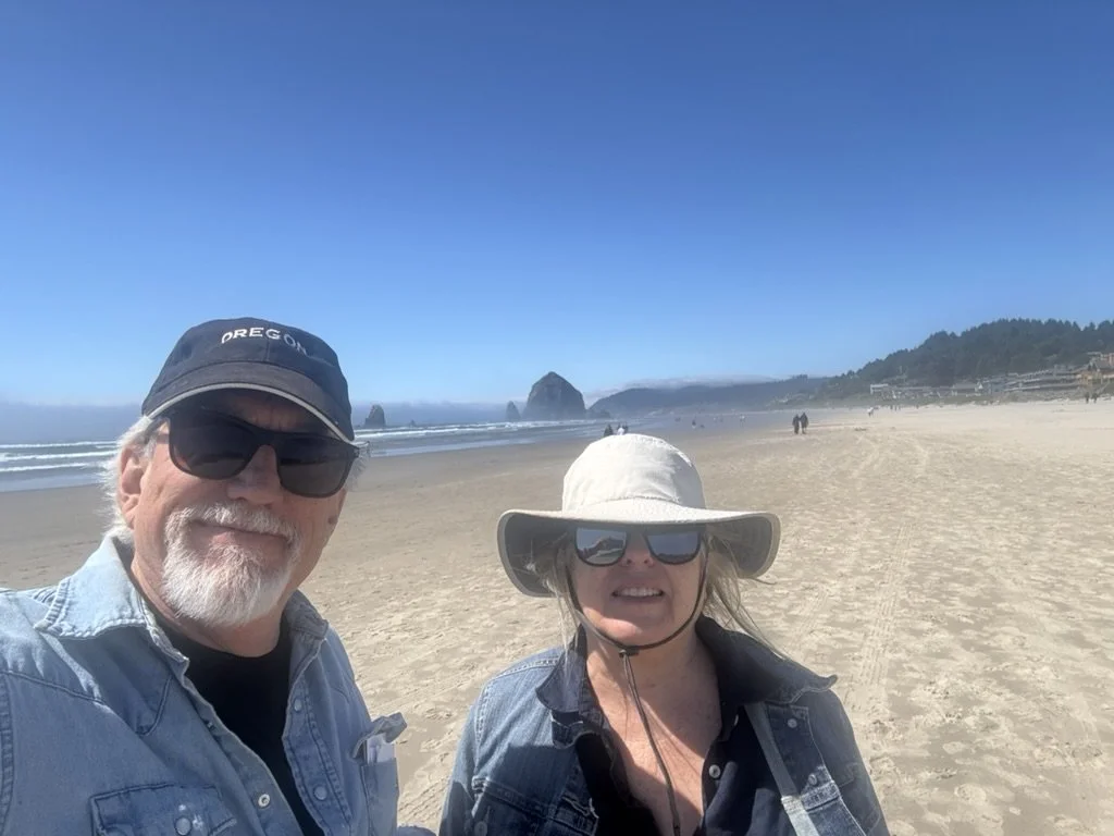 Artists, Douglas and Lisa Taylor, Canon Beach, Oregon