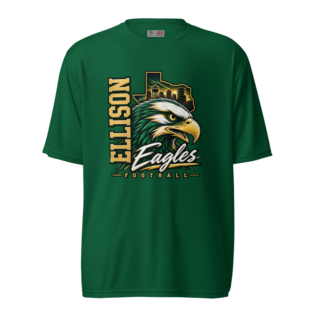 unisex-performance-crew-neck-t-shirt-forest-green-front-6a8b33c90e822.png