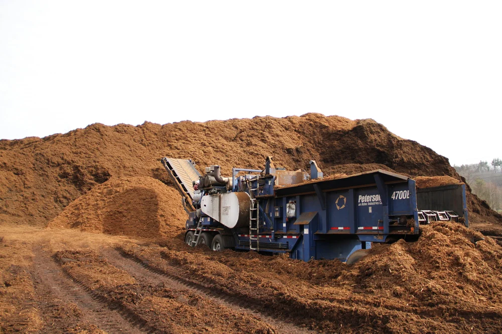 Mulch Process — Suncrest Mulch & More LLC