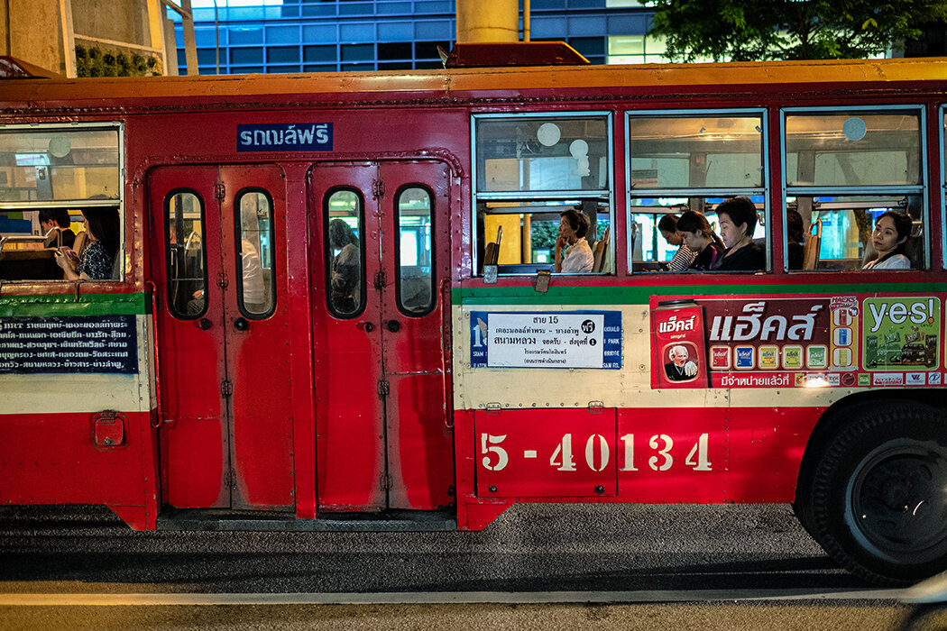 red bus