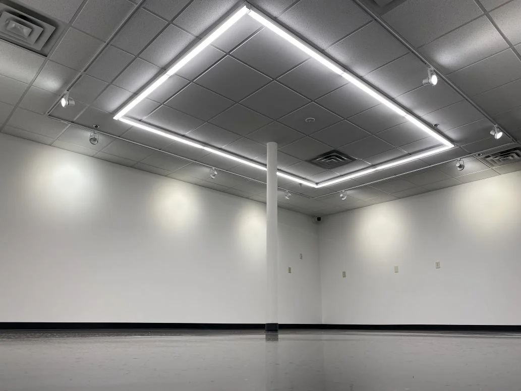 One of two rentable viewing rooms at A2 Art Storage & Services