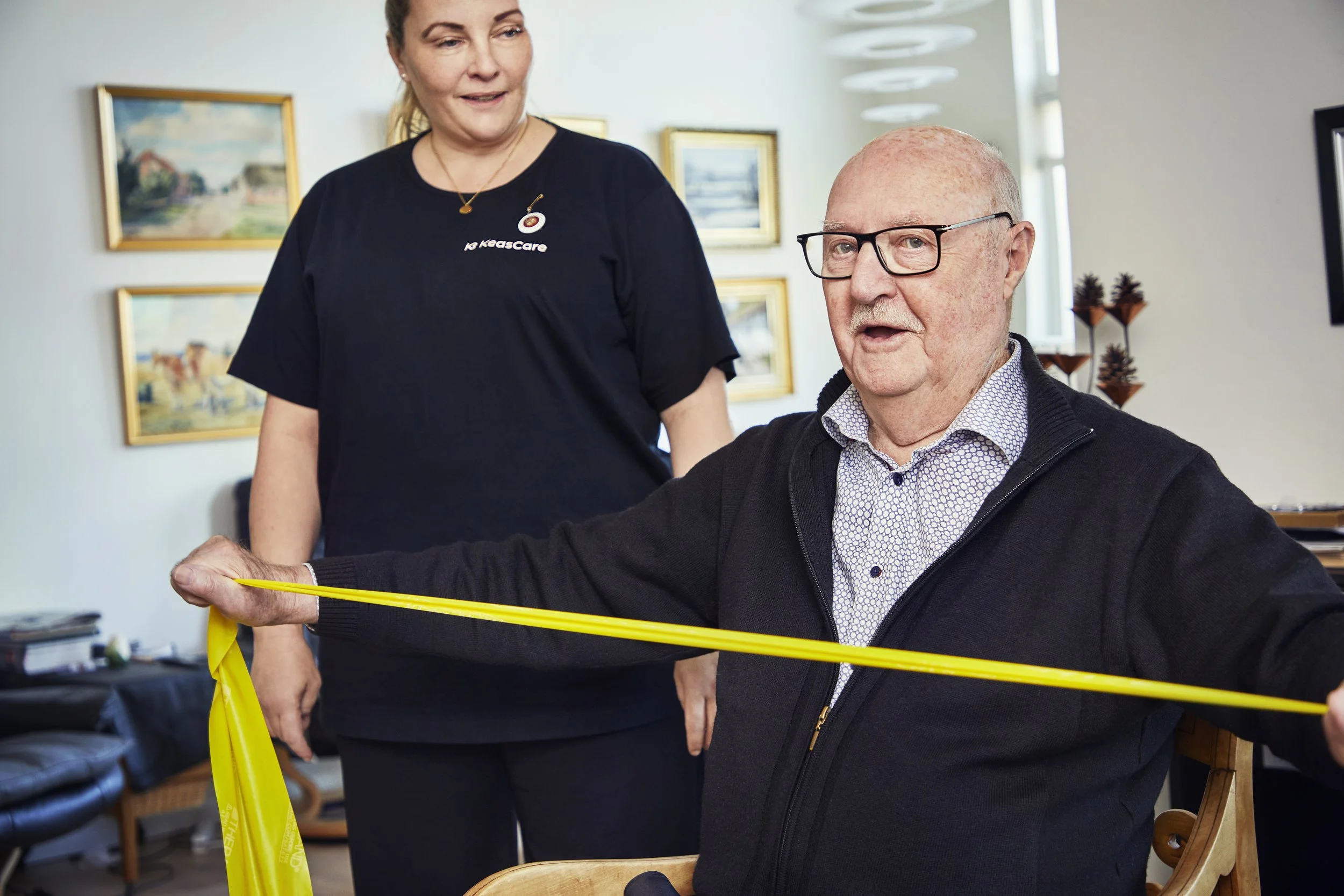 KeasCare er din pålidelige partner i et genoptrænings- og rehabiliteringsforløb.