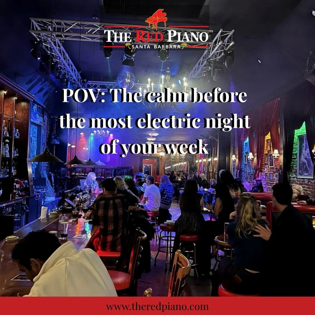 The Red Piano is heating up and tonight is about to get wild 🎹🔥 Get here soon to get  your seat in the front row 🕺🎤🎤✨

🎶 Tonight On Stage
🎹 5:00 PM &mdash; Jason Libs
🎹 8:00 PM &mdash; Cliff &amp; Susan

📍 The Red Piano

#TheRedPiano #JasonL